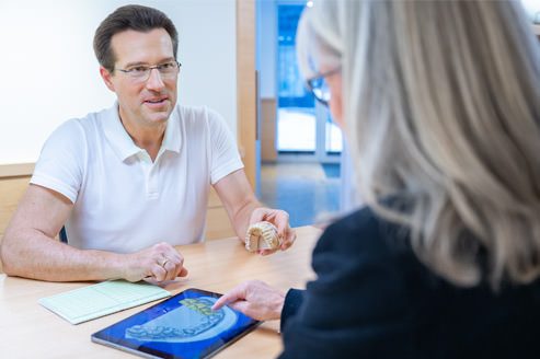 Behandlungsablauf Implantologie Beratung